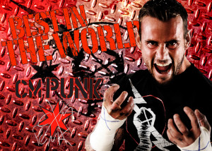 CM Punk Wallpaper by F4wk3s