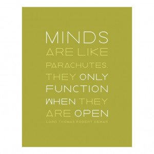 An Open Mind