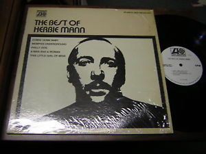 Herbie Mann 60s LATIN JAZZ DJ LP Best Of STEREO USA