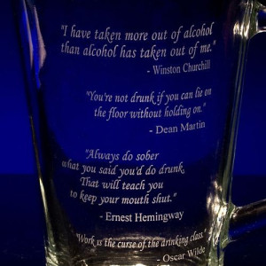 Great Drinking Quotes Pitcher