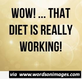 Diet quotes and sayings