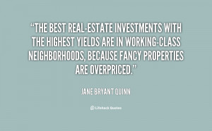 Real Estate The Best Quotes