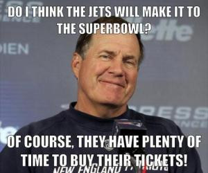 Do I think the Jets will make it to the Superbowl?Of course, they have ...