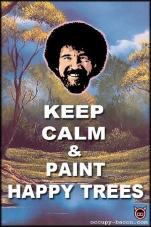 ross artist painter happy tree enthusiast he also painted many happy ...