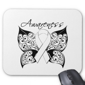 lung cancer symbol butterfly