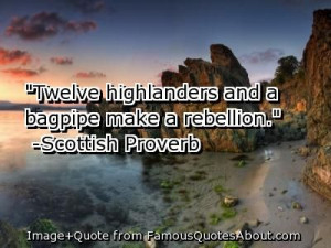 Old Scottish Sayings | bagpipe quotes scottish quotes and sayings