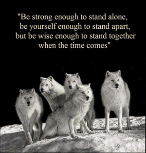 Wolf Pack Quote