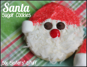 christmas cookies santa