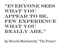 Niccolo Machiavelli