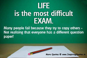 Exams Quotes