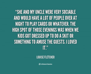 Louise Fletcher Quotes