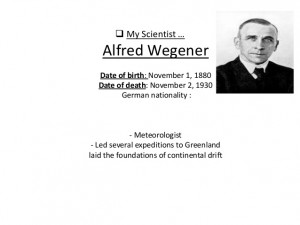 Alfred Wegener by Telma