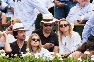 Xavier Niel and Delphine Arnault