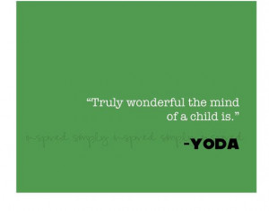 ... Wall Art for Your Home - Yoda Quote 