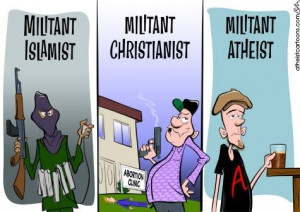 Militant Atheist - atheism Fan Art