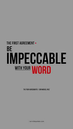 Agreements. the world needs this book and so do you. for the woo-woo ...