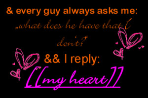 he has my heart quotes photo: he has my heart myheart.png