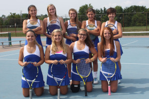 Girls High School Tennis Team