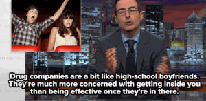 John Oliver is back Watch his brilliant take down of big pharma