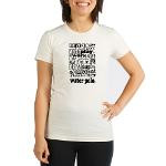 Water Polo Gift Organic Women's Fitted T-Shirt