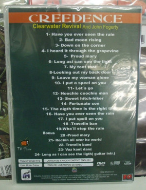 Dvd Creedence Clearwater Revival...