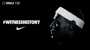 WitnessHistory: Nike Philippines brings Lebron James to Manila