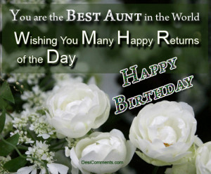happy birthday auntie quotes birthday aunt quote wishing you happy ...