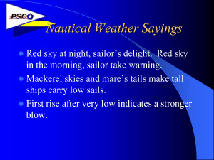 Nautical Weather Sayings by 08zTHnc