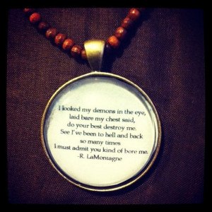 Favorite RL lyric... I must have this. Ray Lamontagne quote pendant by ...