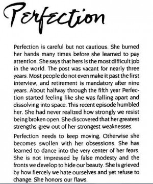 excellence+vs+perfection+quotes | Quotes About Perfectionism | Polish ...