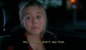 Clueless . Dir. Amy Heckerling. Perf. Alicia Silverstone, Stacey Dash ...