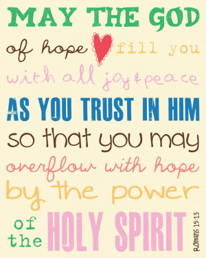 Bible Verses Faith And Trust