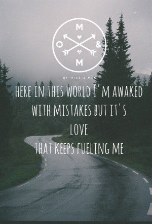 WHEN YOU CAN’T SLEEP AT NIGHT // OF MICE & MEN