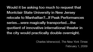 Please join Montclair State University President Susan A. Cole for the ...