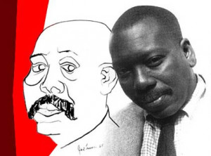 Jacob Lawrence, Photo with Self Portrait, n.d.