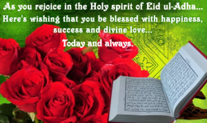 As you rejoice in the Holy spirit of Eid ul-Adha, here's wishing that ...