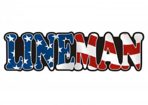 American Lineman Sticker Decal