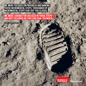Neil Armstrong on Progress, One Small Step at a Time