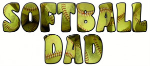 Softball Dad Graphics...