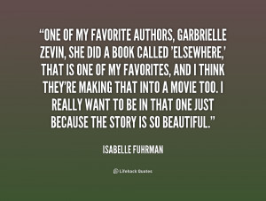 Isabelle Fuhrman Quotes