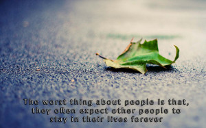 Amazing Quotes on People Lives HD Photos