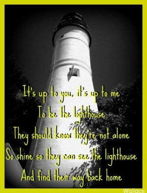 Lighthouse lyrics, Anthem Lights