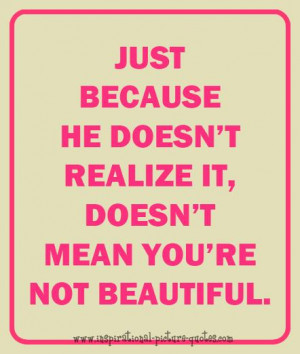 You Are Beautiful Girl Quote