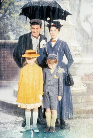 BERT, MARY, JANE & MICHAEL ~ Mary Poppins, 1964....I Dream of ...