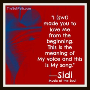 ... by Sidi Shaykh Muhammad al-Jamal, #Sufi Master. #Mystic #Wisdom #Quote