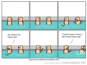 cyanide happiness comic candy bar swimming pool funny pics pictures ...