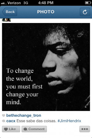 Jimi Hendrix quote