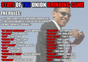 State of the Union Drinking Game!