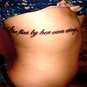 Tattoos for girls on ribs4281