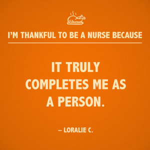 Thankful to be a Nurse 13